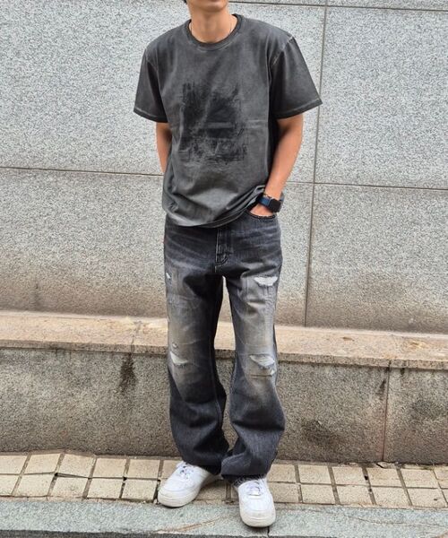 ENDOOR(エンドア)の「Archive repair denim pants (black)(デニムパンツ・メンズ・その他・1/2/3)」の17枚目の写真