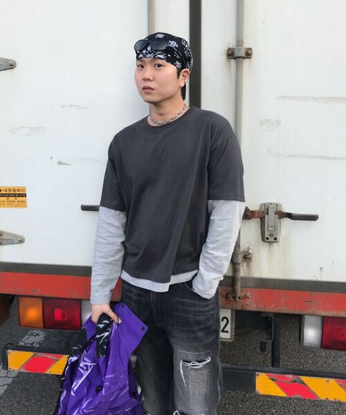 ENDOOR(エンドア)の「Archive repair denim pants (black)(デニムパンツ・メンズ・その他・1/2/3)」の11枚目の写真