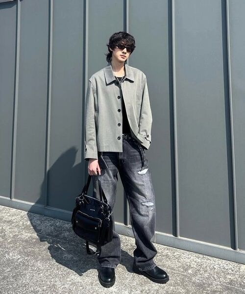 ENDOOR(エンドア)の「Archive repair denim pants (black)(デニムパンツ・メンズ・その他・1/2/3)」の12枚目の写真