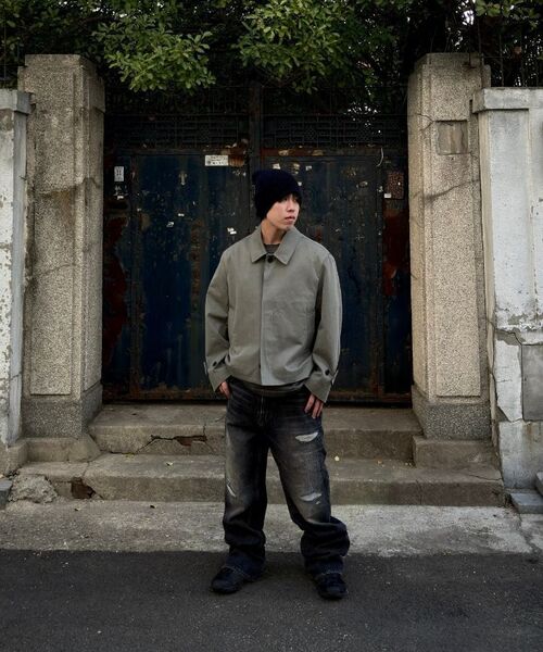ENDOOR(エンドア)の「Archive repair denim pants (black)(デニムパンツ・メンズ・その他・1/2/3)」の5枚目の写真