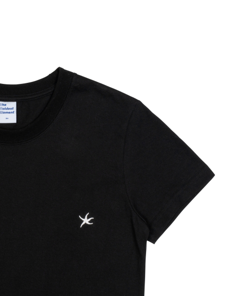 THECOLDESTMOMENT(ザコールデストモーメント)の「(w) TCM mini logo crop T (black)(Tシャツ/カットソー・レディース・その他・X-SMALL)」の3枚目の写真