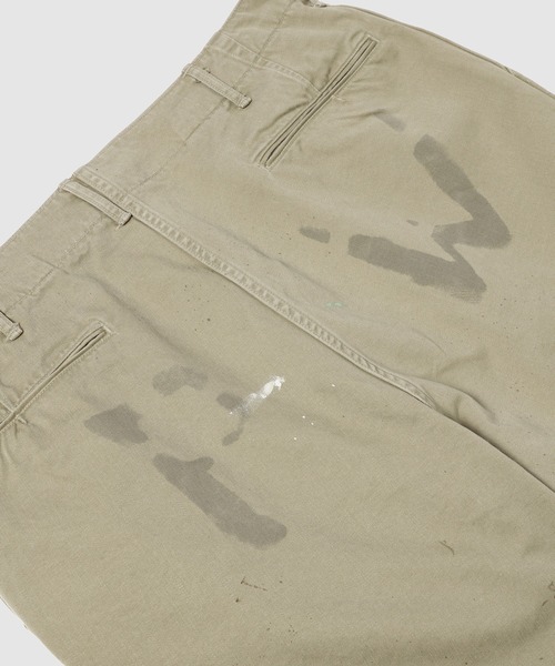 BOW WOW(バウワウ)の「PW 41 KHAKI TROUSERS AGED(チノパンツ・メンズ・カーキ・XXXL/L)」の6枚目の写真