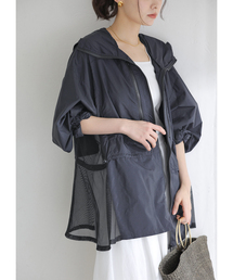 Mewl（ミュール）の「【洗える】Mewl / ミュール シアーUVカットパーカー（マウンテンパーカー）」