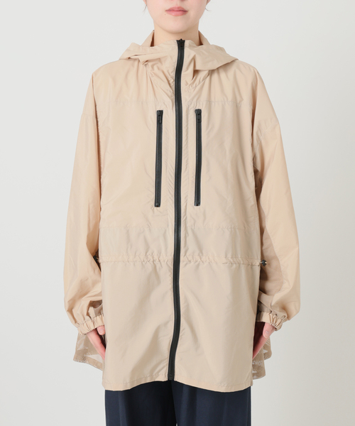 La TOTALITE（ラトータリテ）の「【洗える】Mewl / ミュール シアーUVカットパーカー（マウンテンパーカー・レディース・ブラック/ホワイト/ベージュ・FREE）」の13枚目の写真