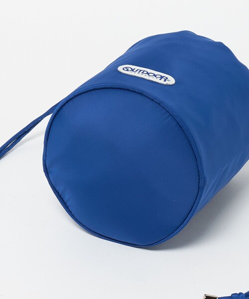 NICE WEATHER（ナイスウェザー）の「【別注】＜OUTDOOR PRODUCTS＞ポーチ（ショルダーバッグ・レディース・ロイヤルブルー/ダークグレー/レッド/ダークブラウン・FREE）」の9枚目の写真