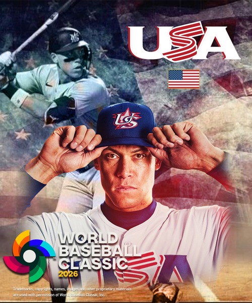 WBC アメリカ代表アーロン・ジャッジ選手キャンバストート（トート