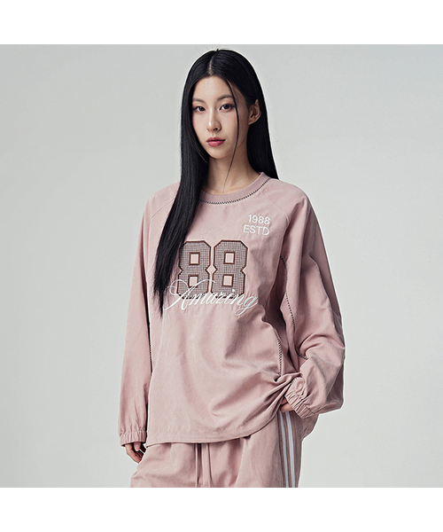 AVANDRESS(アバンドレス )の「88アメイジングスプリングスエードスウェット_3カラー(スウェット・レディース・PINK/ブラウン/ブラック・FREE)」の3枚目の写真