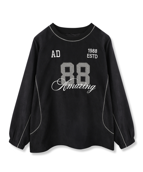 AVANDRESS(アバンドレス )の「88アメイジングスプリングスエードスウェット_3カラー(スウェット・レディース・PINK/ブラウン/ブラック・FREE)」の8枚目の写真