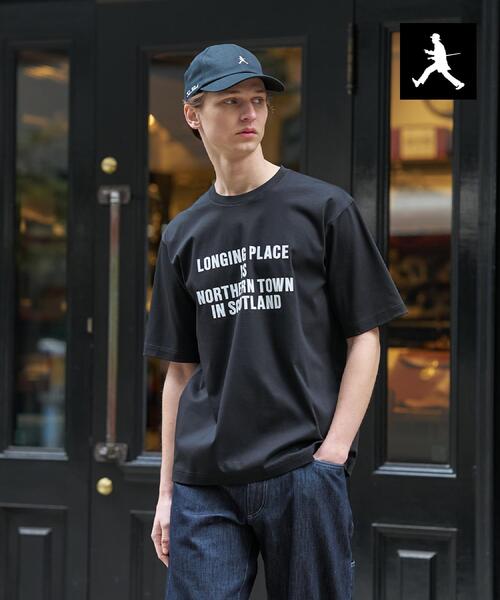 TAKEO KIKUCHI(タケオキクチ)の「【BOWLER HAT LABEL】アイスクリアコットン バッククロスピストル 半袖Tシャツ(Tシャツ/カットソー・メンズ・ホワイト/ブルー系その他/ブラック・02/03/04)」の13枚目の写真