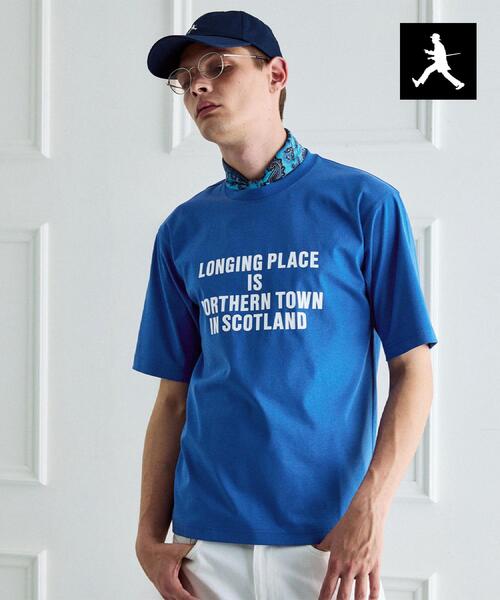 TAKEO KIKUCHI(タケオキクチ)の「【BOWLER HAT LABEL】アイスクリアコットン バッククロスピストル 半袖Tシャツ(Tシャツ/カットソー・メンズ・ホワイト/ブルー系その他/ブラック・02/03/04)」の20枚目の写真