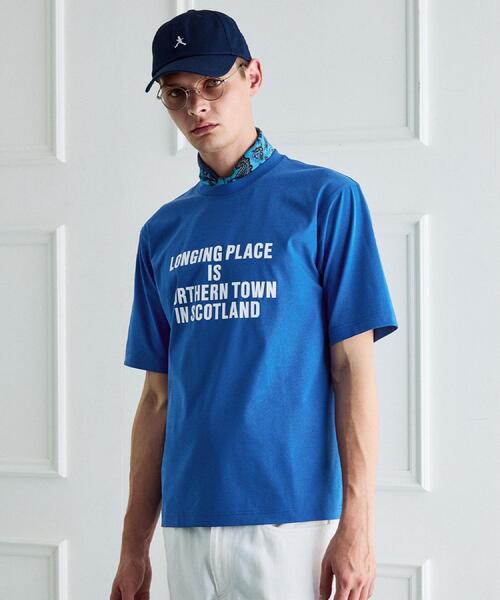 TAKEO KIKUCHI(タケオキクチ)の「【BOWLER HAT LABEL】アイスクリアコットン バッククロスピストル 半袖Tシャツ(Tシャツ/カットソー・メンズ・ホワイト/ブルー系その他/ブラック・02/03/04)」の19枚目の写真