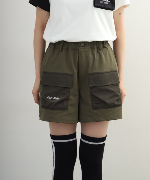 CECIL McBEE（セシルマクビー）の「Outdoor Pocket Short Pants アウトドア ポケット ショートパンツ（その他パンツ・レディース・ブラック/カーキ・L/M/S）」の21枚目の写真