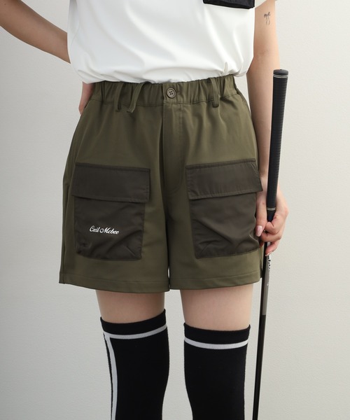 CECIL McBEE（セシルマクビー）の「Outdoor Pocket Short Pants アウトドア ポケット ショートパンツ（その他パンツ・レディース・ブラック/カーキ・L/M/S）」の12枚目の写真