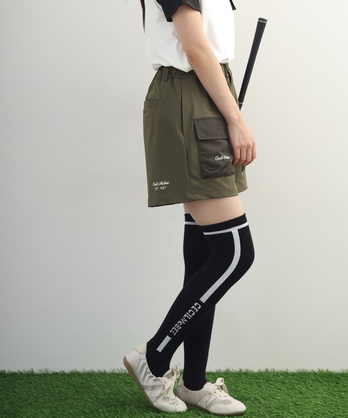 CECIL McBEE（セシルマクビー）の「Outdoor Pocket Short Pants アウトドア ポケット ショートパンツ（その他パンツ・レディース・ブラック/カーキ・L/M/S）」の15枚目の写真