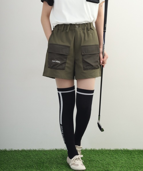 CECIL McBEE（セシルマクビー）の「Outdoor Pocket Short Pants アウトドア ポケット ショートパンツ（その他パンツ・レディース・ブラック/カーキ・L/M/S）」の16枚目の写真