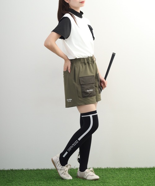 CECIL McBEE（セシルマクビー）の「Outdoor Pocket Short Pants アウトドア ポケット ショートパンツ（その他パンツ・レディース・ブラック/カーキ・L/M/S）」の19枚目の写真