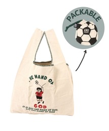 niko and... | 【AND PACKABLE(アンドパッカブル) 】ボールマルシェバッグ(エコバッグ/サブバッグ)