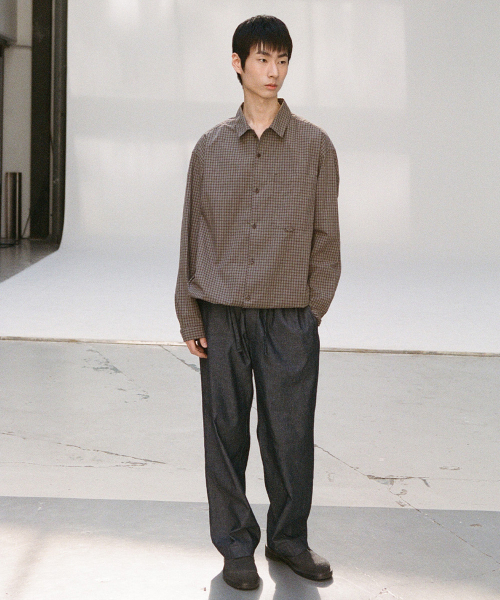 HORLISUN（ホーリーサン）の「Cove Chambray Drape Loose Pants Dark Navy（その他パンツ・メンズ・その他・SMALL/MEDIUM/LARGE）」の11枚目の写真