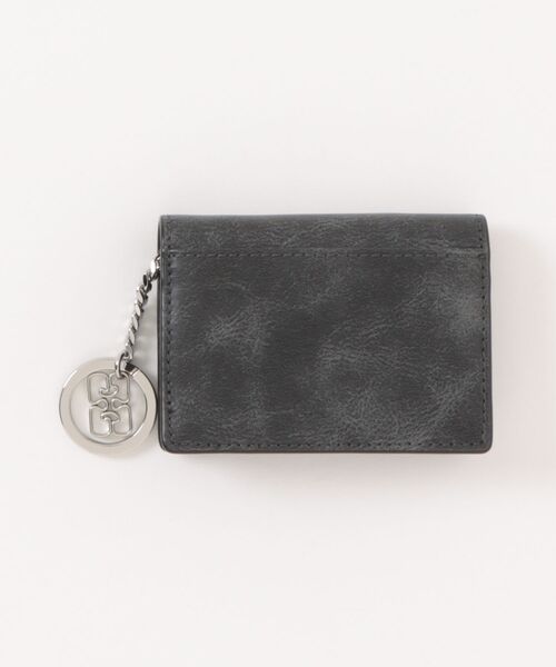 GANNI（ガニー）の「Ganni Bou Card Holder With Fla A7044（ストール/ショール・レディース・ブラック・ONE SIZE）」の2枚目の写真