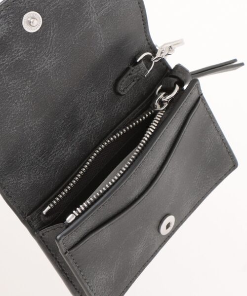 GANNI（ガニー）の「Ganni Bou Card Holder With Fla A7044（ストール/ショール・レディース・ブラック・ONE SIZE）」の4枚目の写真