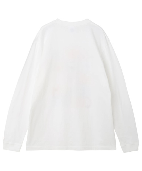 GREENROOM（グリーンルーム）の「【GREENROOM / グリーンルーム】COLORTEXT L/S TEE（Tシャツ/カットソー・メンズ・ホワイト/アッシュ・MEDIUM/LARGE/X-LARGE）」の10枚目の写真