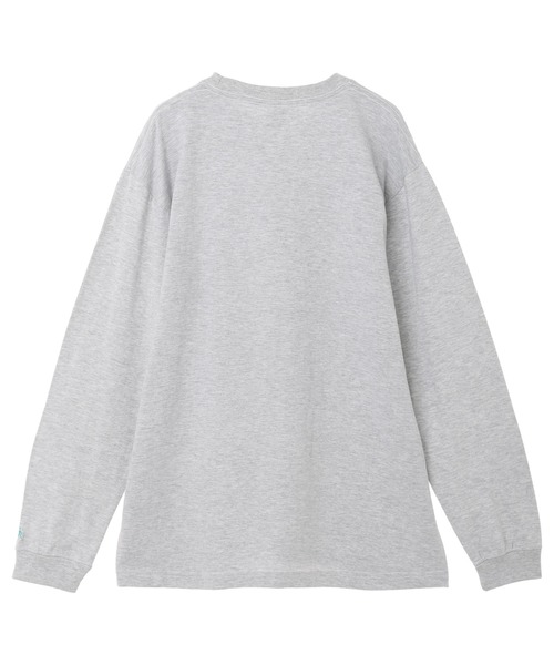 GREENROOM（グリーンルーム）の「【GREENROOM / グリーンルーム】COLORTEXT L/S TEE（Tシャツ/カットソー・メンズ・ホワイト/アッシュ・MEDIUM/LARGE/X-LARGE）」の9枚目の写真