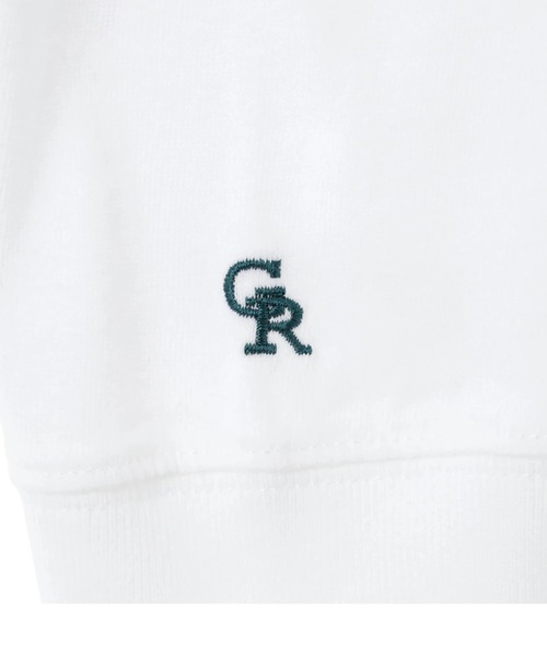 GREENROOM（グリーンルーム）の「【GREENROOM / グリーンルーム】COLORTEXT L/S TEE（Tシャツ/カットソー・メンズ・ホワイト/アッシュ・MEDIUM/LARGE/X-LARGE）」の3枚目の写真