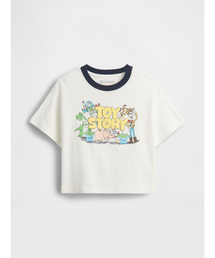 GAP（ギャップ）の「Gap × ディズニー オーバーサイズ グラフィックTシャツ (幼児・ベビー)（Tシャツ/カットソー）」
