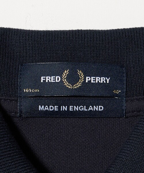 FRED PERRY（フレッドペリー）の「＜FRED PERRY＞ツインティップ シャツ（Tシャツ/カットソー・メンズ・ブラック/ネイビー・42/40/38）」の13枚目の写真