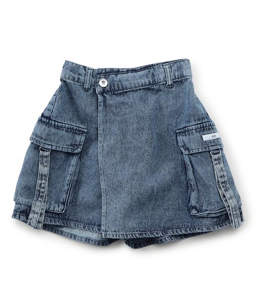 algy（アルジー）の「カーゴキュロット（その他パンツ・キッズ・ブルー/サックスブルー/ブラック・160/150/140/130）」の8枚目の写真