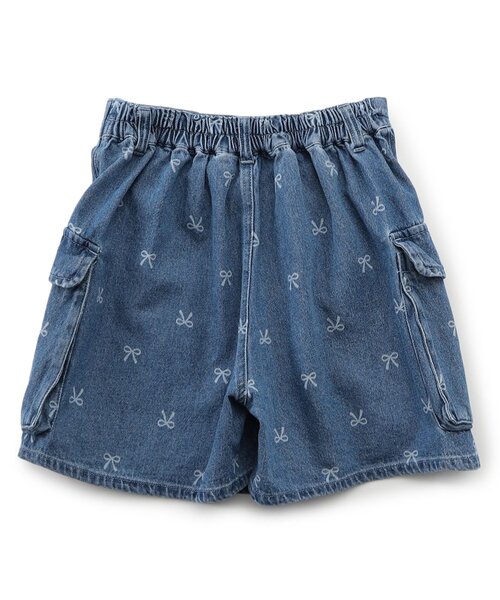 algy（アルジー）の「カーゴキュロット（その他パンツ・キッズ・ブルー/サックスブルー/ブラック・160/150/140/130）」の5枚目の写真