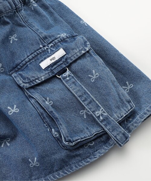 algy（アルジー）の「カーゴキュロット（その他パンツ・キッズ・ブルー/サックスブルー/ブラック・160/150/140/130）」の18枚目の写真