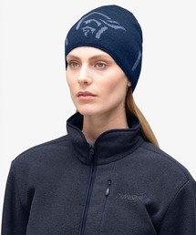 Norrona（ノローナ）の「ノローナ【NORRONA】‐ ビーニー ニットキャップ【MENS /29 MID MERINOULL LOGO BEANIE Indigo Night Melang  1205215230-302008】（ニットキャップ/ビーニー）」