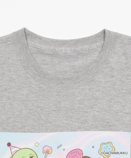 WEGO(ウィゴー)の「∴WEGO/ガチャピン・ムック×WEGOコラボイラストロンT(Tシャツ/カットソー・メンズ・その他3/その他4/その他5/その他2/その他1・FREE)」の12枚目の写真
