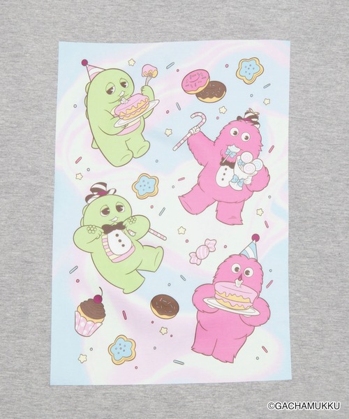 WEGO(ウィゴー)の「∴WEGO/ガチャピン・ムック×WEGOコラボイラストロンT(Tシャツ/カットソー・メンズ・その他3/その他4/その他5/その他2/その他1・FREE)」の9枚目の写真