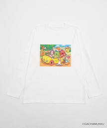 ∴WEGO/ガチャピン・ムック×WEGOコラボイラストロンT