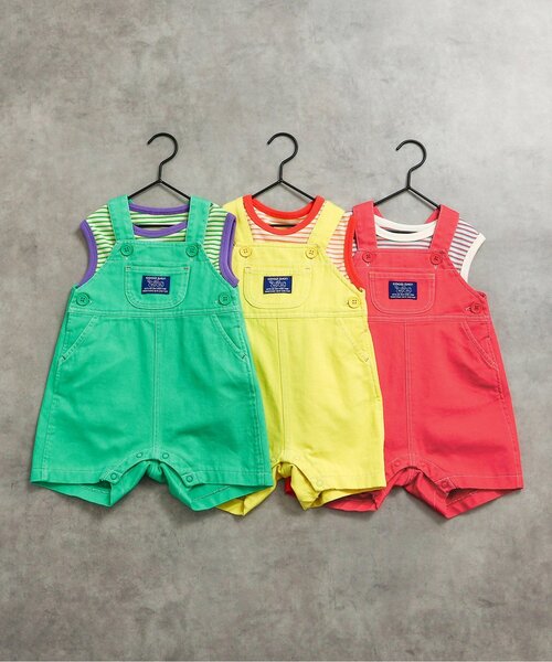 BREEZE（ブリーズ）の「Bpop カラフルベビーサロペット（その他ベビーウェア・キッズ・イエロー/グリーン/レッド・70/80）」の20枚目の写真