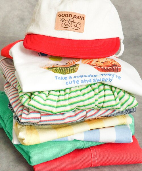 BREEZE（ブリーズ）の「Bpop カラフルベビーサロペット（その他ベビーウェア・キッズ・イエロー/グリーン/レッド・70/80）」の18枚目の写真