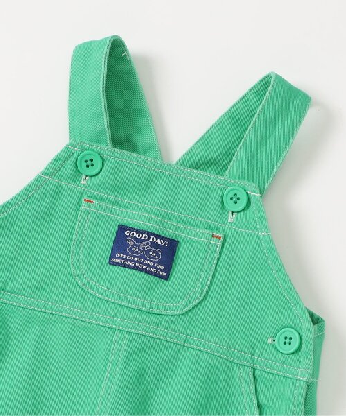 BREEZE（ブリーズ）の「Bpop カラフルベビーサロペット（その他ベビーウェア・キッズ・イエロー/グリーン/レッド・70/80）」の6枚目の写真