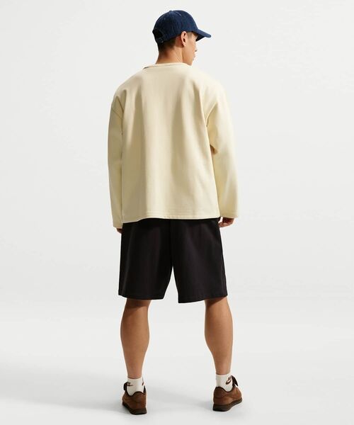 NIKE（ナイキ）の「ナイキ ライフ メンズ ミッドウェイト クルーネック / Nike Life Men's Midweight Crew IF2234-113 Coconut Milk（Tシャツ/カットソー・メンズ・ホワイト系その他2・2XL/XL/L/S/M）」の5枚目の写真