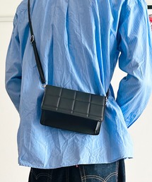 BEATJIVE（ビートジャイブ）の「キルティングデザイン PUレザーショルダーバッグ／ミニクロスボディ メンズ レディース（ショルダーバッグ）」