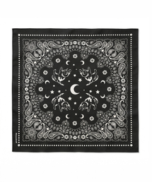 Between A and B（ビトウィーンエイアンドビー）の「ムンキャットバンダナ[ブラック]（バンダナ/スカーフ）」