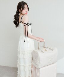 OLIVE des OLIVE | Aimerianejoieロゴキャリーオンボストンバッグ(ボストンバッグ)