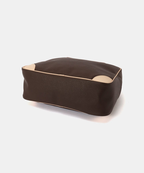 IENA(イエナ)の「NEWBOOK/ニューブック OLD SPORTS WIDE バッグ NB004(ハンドバッグ・レディース・ブラウン・FREE)」の4枚目の写真