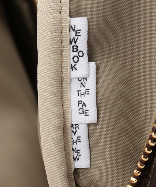 IENA(イエナ)の「NEWBOOK/ニューブック OLD SPORTS WIDE バッグ NB004(ハンドバッグ・レディース・ブラウン・FREE)」の7枚目の写真