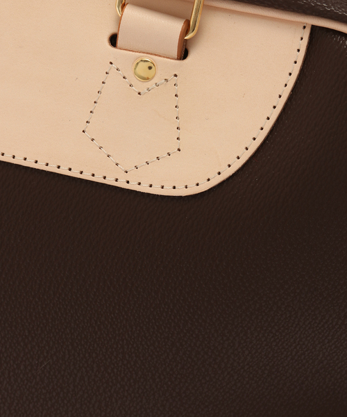 IENA(イエナ)の「NEWBOOK/ニューブック OLD SPORTS WIDE バッグ NB004(ハンドバッグ・レディース・ブラウン・FREE)」の8枚目の写真