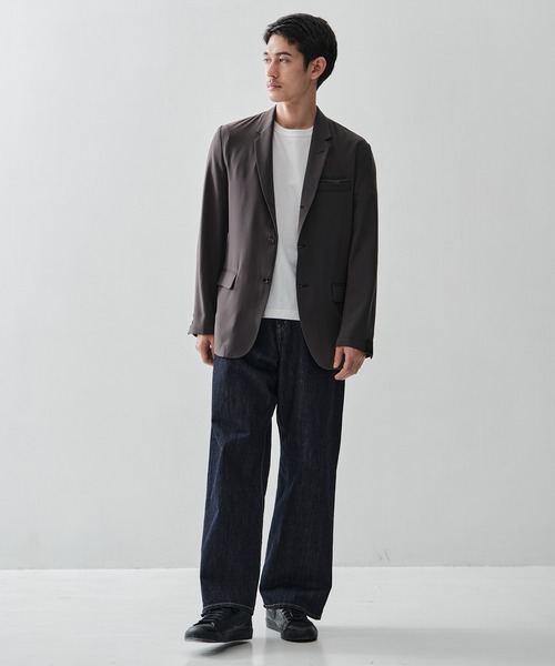 N.HOOLYWOOD(N.ハリウッド)の「【N.HOOLYWOOD/エヌハリウッド】別注SHAPE JACKET(テーラードジャケット・メンズ・ブラック/ダークグレー・40/38/36)」の6枚目の写真