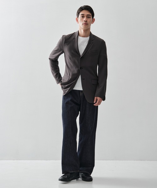 N.HOOLYWOOD(N.ハリウッド)の「【N.HOOLYWOOD/エヌハリウッド】別注SHAPE JACKET(テーラードジャケット・メンズ・ブラック/ダークグレー・40/38/36)」の7枚目の写真