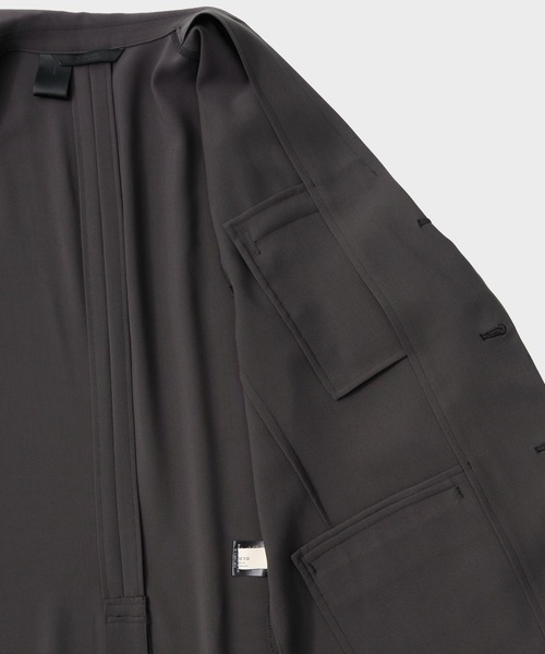 N.HOOLYWOOD(N.ハリウッド)の「【N.HOOLYWOOD/エヌハリウッド】別注SHAPE JACKET(テーラードジャケット・メンズ・ブラック/ダークグレー・40/38/36)」の10枚目の写真
