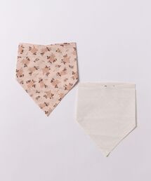 Rylee + Cru（ライリーアンドクルー）の「Scarf Bib Set || Harvest Rose, Natural（その他ベビー用品）」